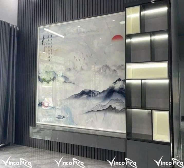 Vách kệ tivi - VK 009