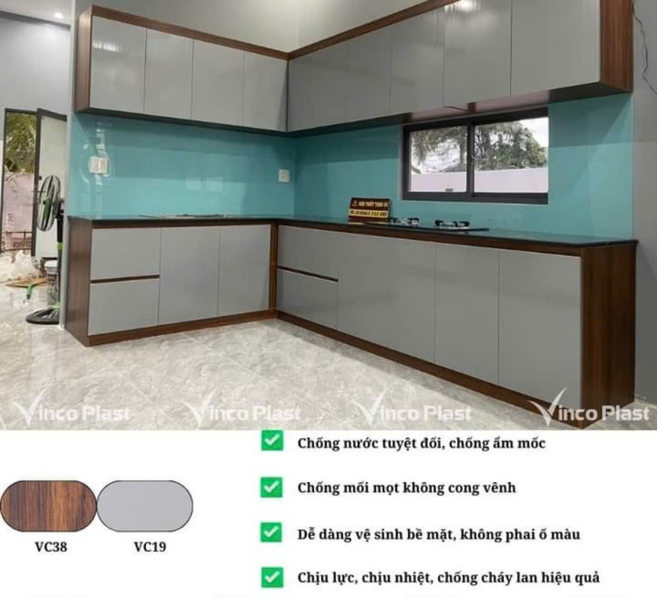 Thi công Tủ bếp - TB 018 - Ảnh 4